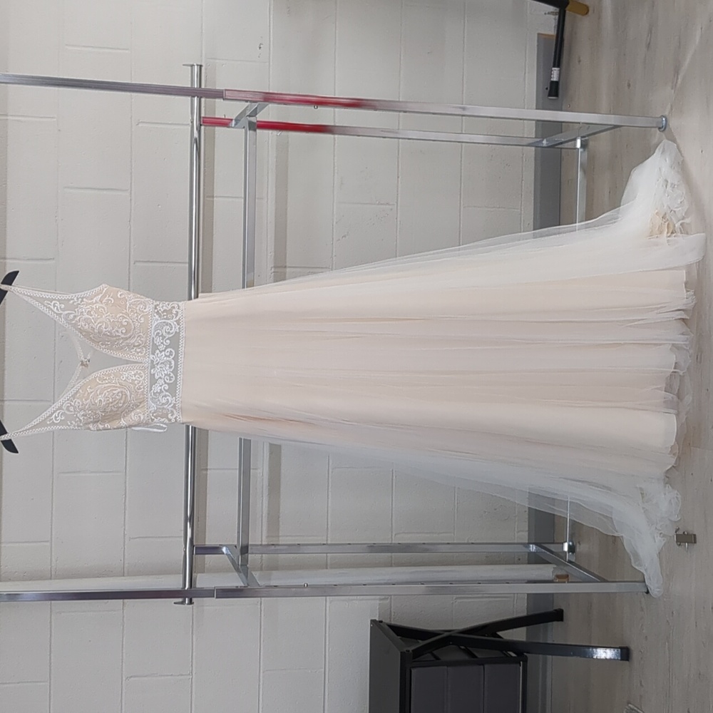 Wedding Gown size 8 Ivory Almond